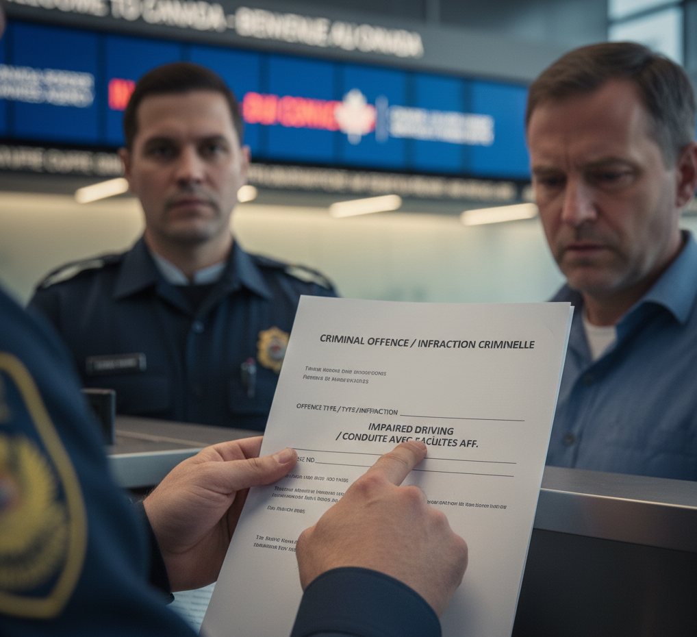 can you go to canada with dui